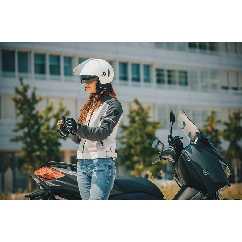 Offener Motorradhelm NEXX SX.60 Nova weiß Ausverkauf