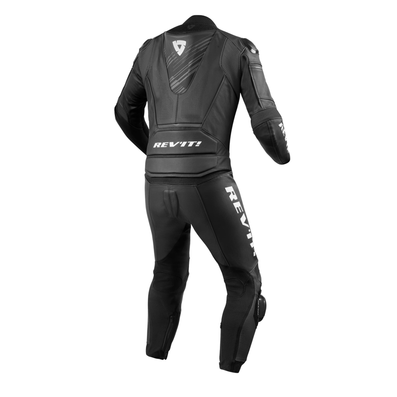 Revit Apex Schwarz-Weißer Motorradoverall Ausverkauf