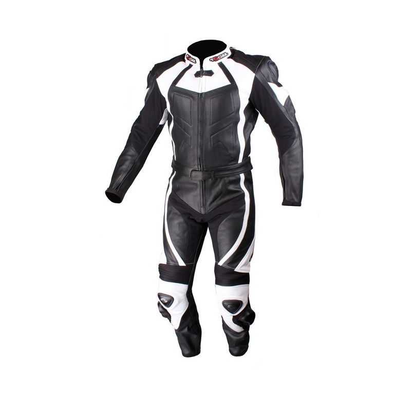 Tschul 770 schwarz-weißer Herrenoverall Ausverkauf