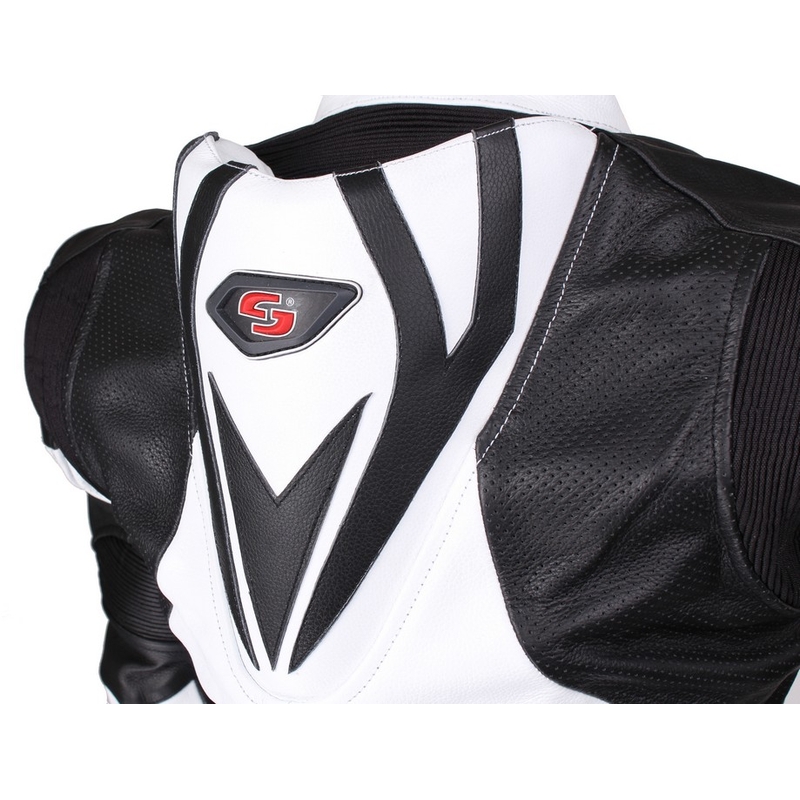 Tschul 770 schwarz-weißer Herrenoverall Ausverkauf