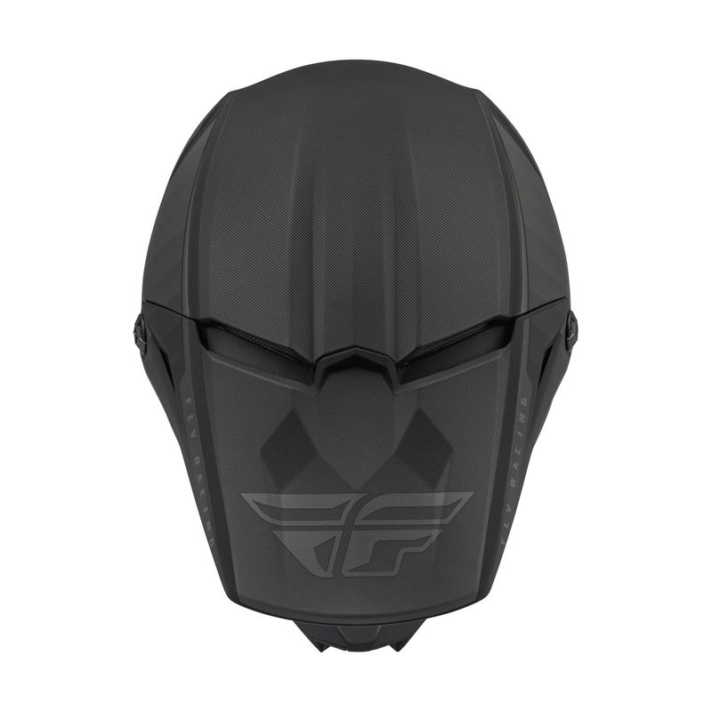 Motocross-Helm FLY Racing Kinetic Drift schwarz-grau