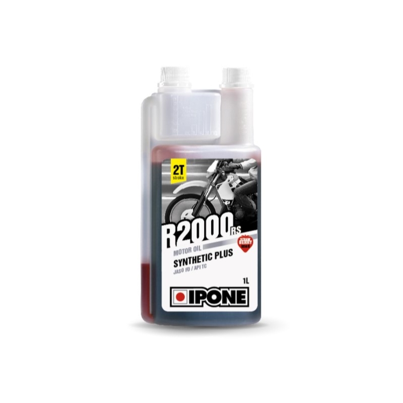 Benzinöl Ipone R200RR (R200RS) 2T synthetisch plus 1 l Erdbeere