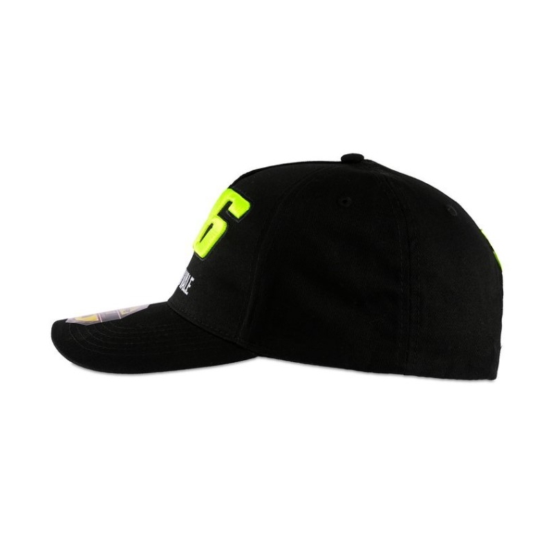 VR46 Valentino Rossi "Dankeschön Vale" Kappe schwarz