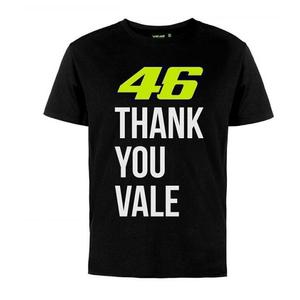 Kinder-T-Shirt VR46 Valentino Rossi "Danke Vale" schwarz