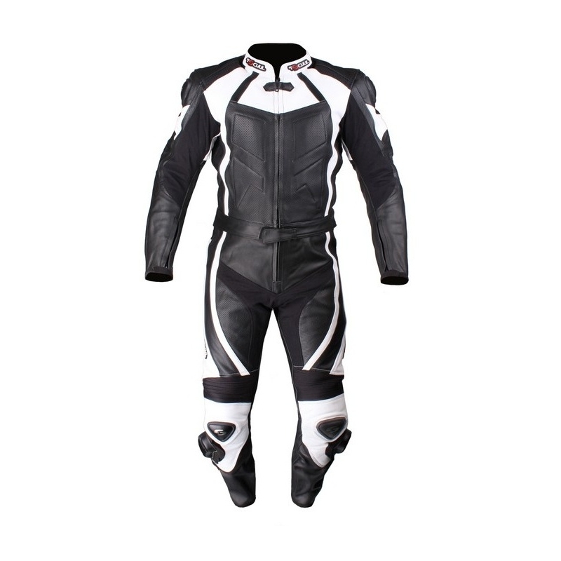 Tschul 770 schwarz-weißer Herrenoverall Ausverkauf