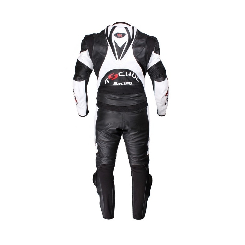 Tschul 770 schwarz-weißer Herrenoverall Ausverkauf