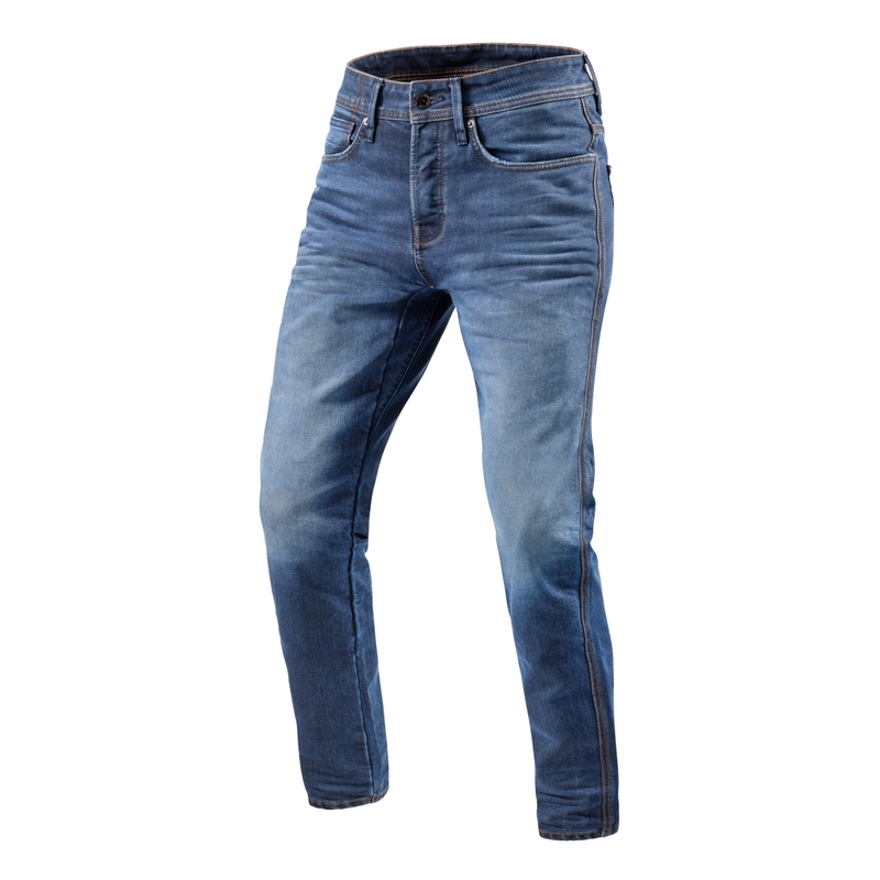 Motorradjeans Revit Reed SF blau verlängert