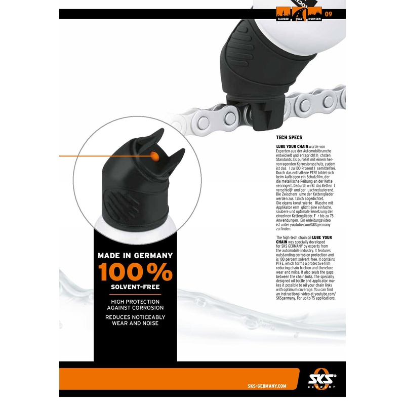 SKS Lube your chain 75ml Ausverkauf