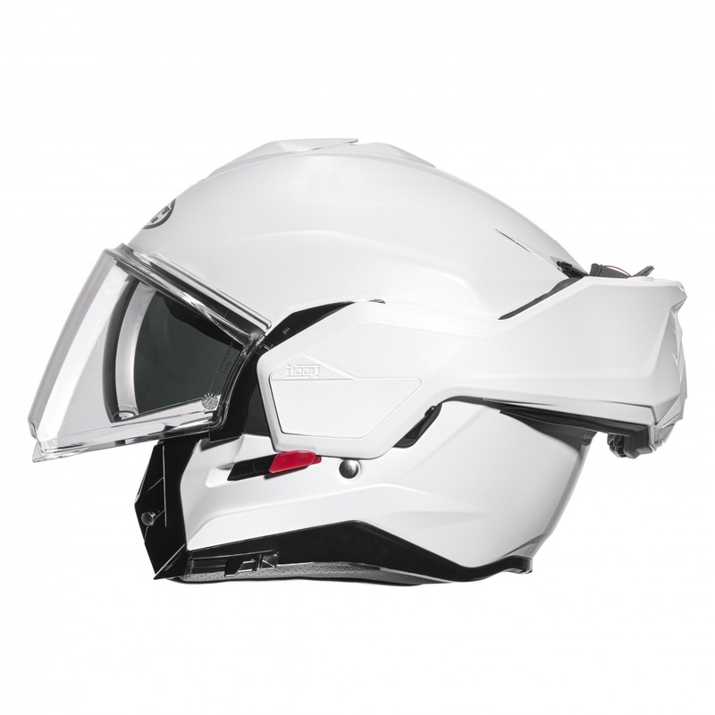 HJC I100 Solid pearl white klappbarer Motorradhelm