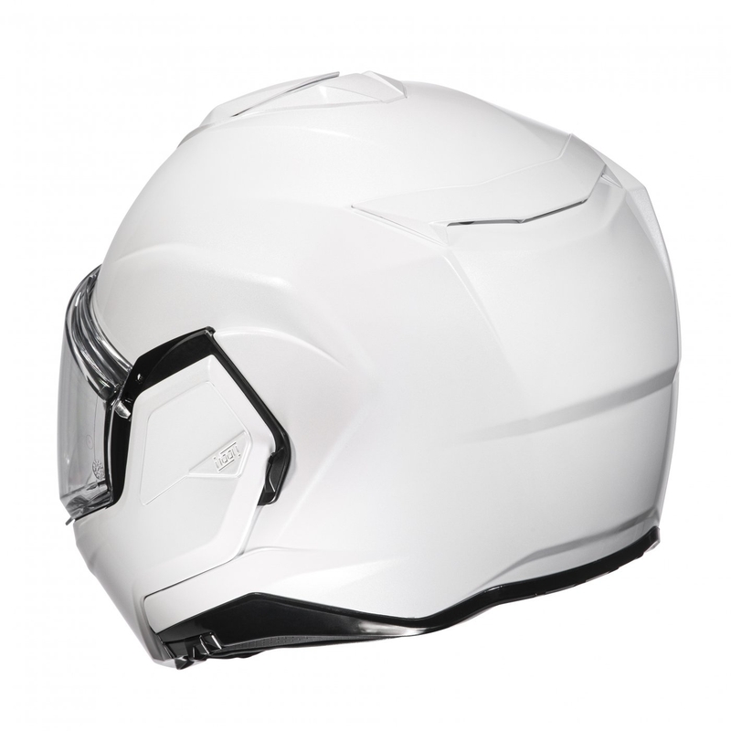HJC I100 Solid pearl white klappbarer Motorradhelm