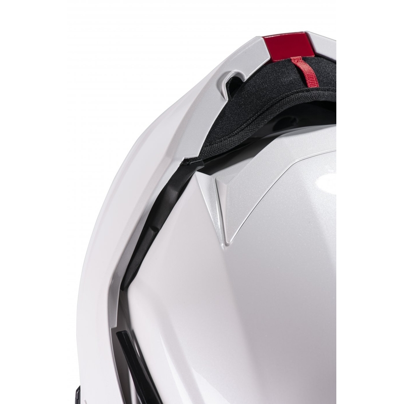 HJC I100 Solid pearl white klappbarer Motorradhelm