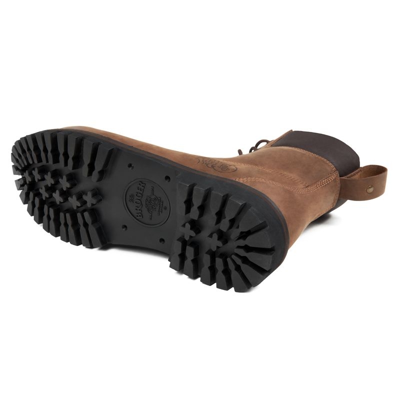 Motorradstiefel BROGER Alaska II braun im Angebot Ausverkauf