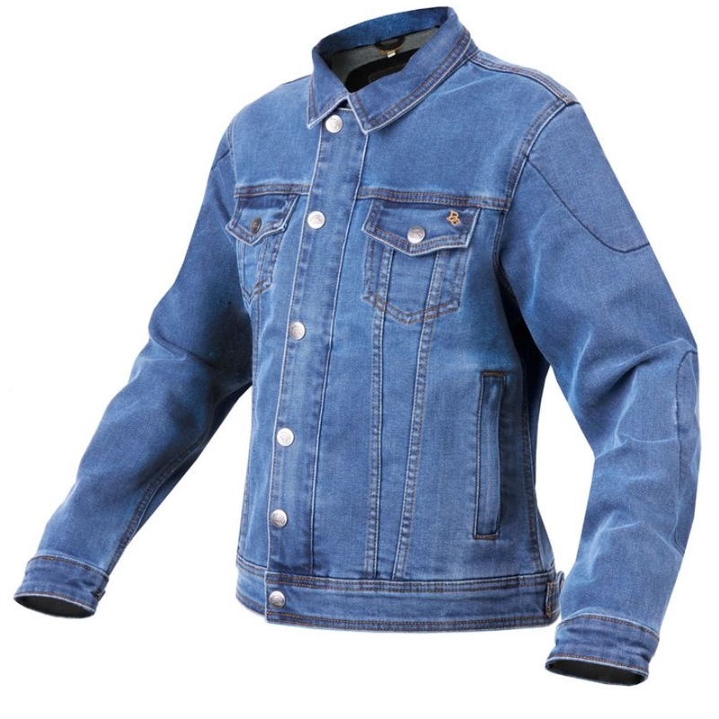 Damen Motorradjacke BROGER Florida II blau