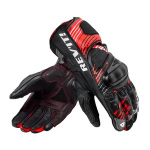 Revit Apex Motorradhandschuhe schwarz und rot Ausverkauf
