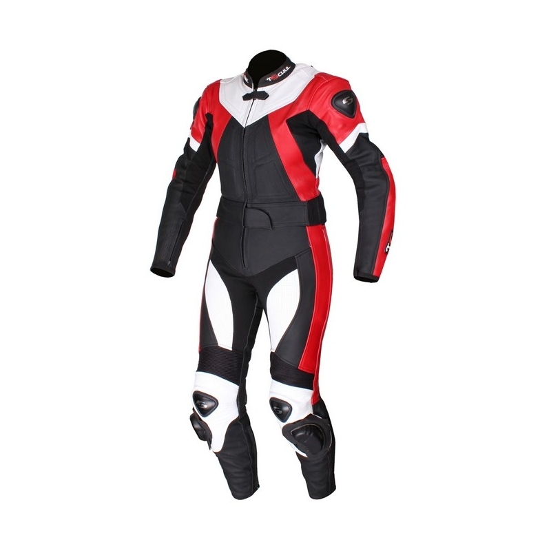 Damen Jacke Tschul 736 schwarz-weiß-rot Ausverkauf