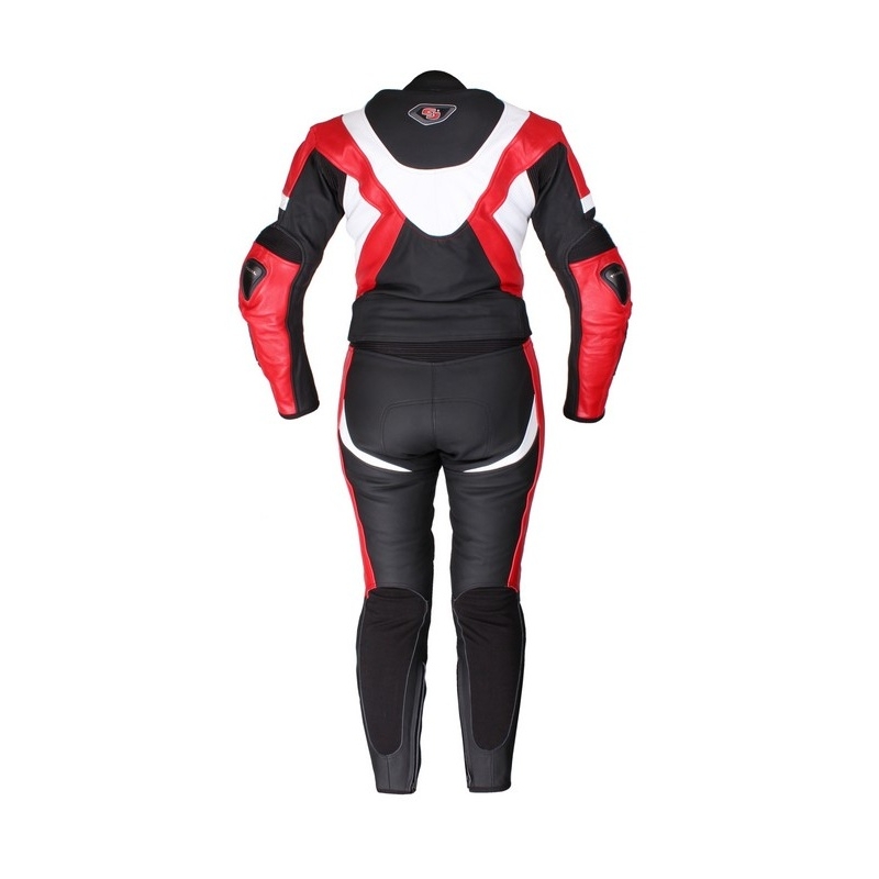 Damen Jacke Tschul 736 schwarz-weiß-rot Ausverkauf