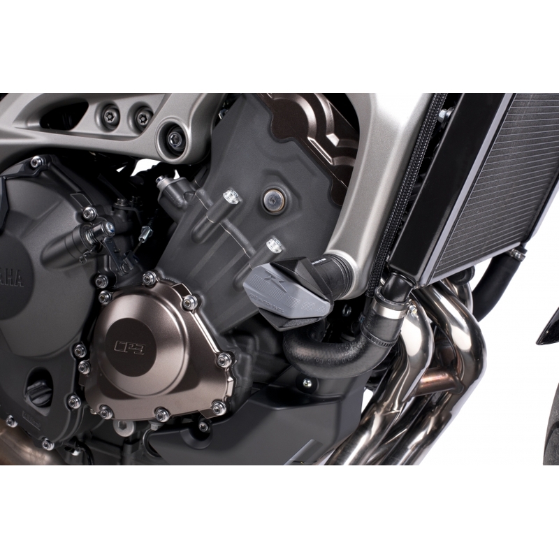 Gepolsterte Protektoren Puig R12 - Yamaha MT-09 (13-15) schwarz