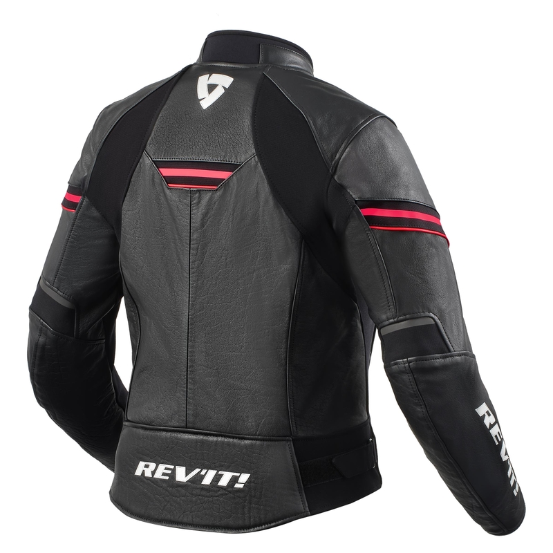 Revit Median Motorradjacke für Frauen in Schwarz und Rosa