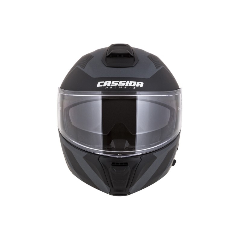 Cassida Modulo 2.0 Profil Vision Motorradhelm grau-schwarz
