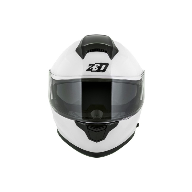 ZED F18 weiß Motorradhelm zu verkaufen