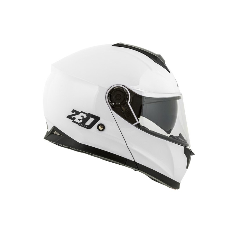 ZED F18 weiß Motorradhelm zu verkaufen