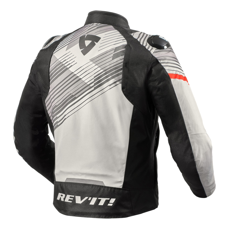 Revit Apex H2O grau-fluorrote Motorradjacke Ausverkauf