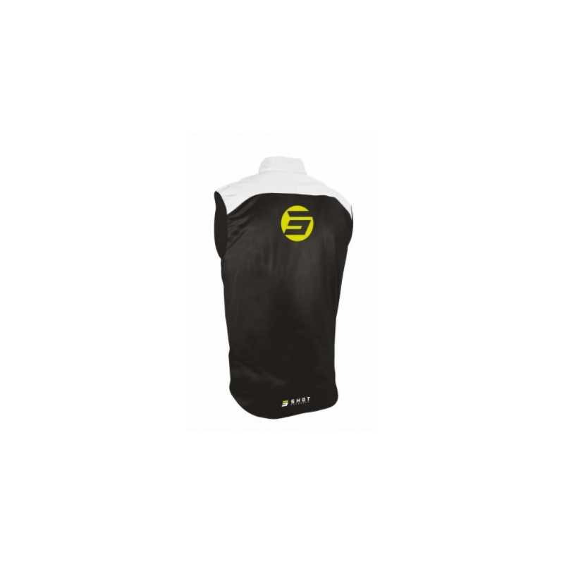 Softshell-Weste Shot Team schwarz-fluo gelb