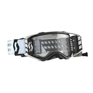 Motocross-Schutzbrille SCOTT Prospect WFS 22 schwarz und weiß
