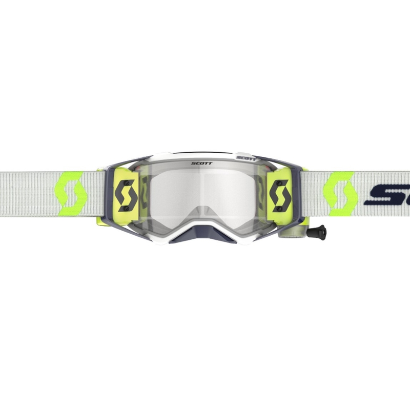 Motocross-Schutzbrille SCOTT Prospect WFS 22 grau-gelb