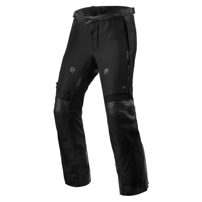 Revit Ventil H2O Motorradhosen Schwarz Extended