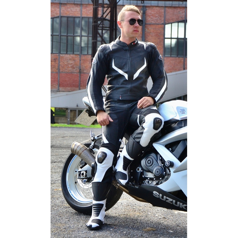 Herren Jacke Tschul 570 schwarz und weiß Ausverkauf