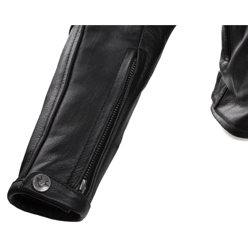 RSA Daytona Motorradjacke schwarz