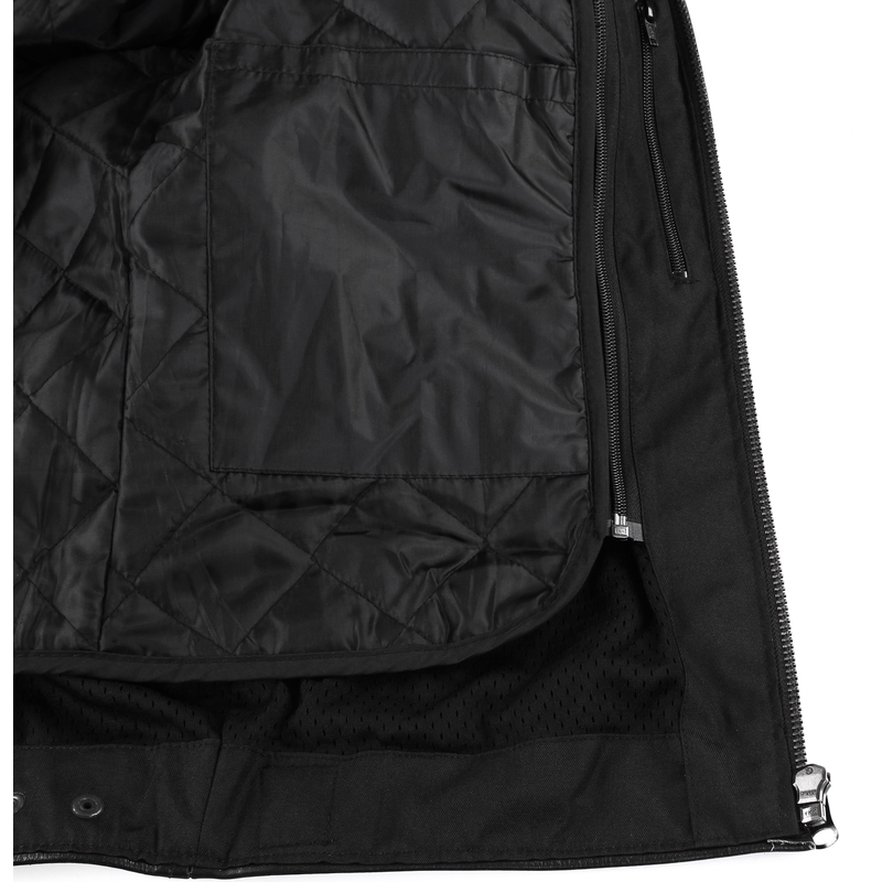 RSA Daytona Motorradjacke schwarz