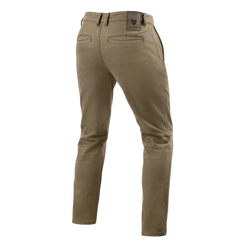 Motorradjeans Revit Dean SF braun beschnitten Ausverkauf