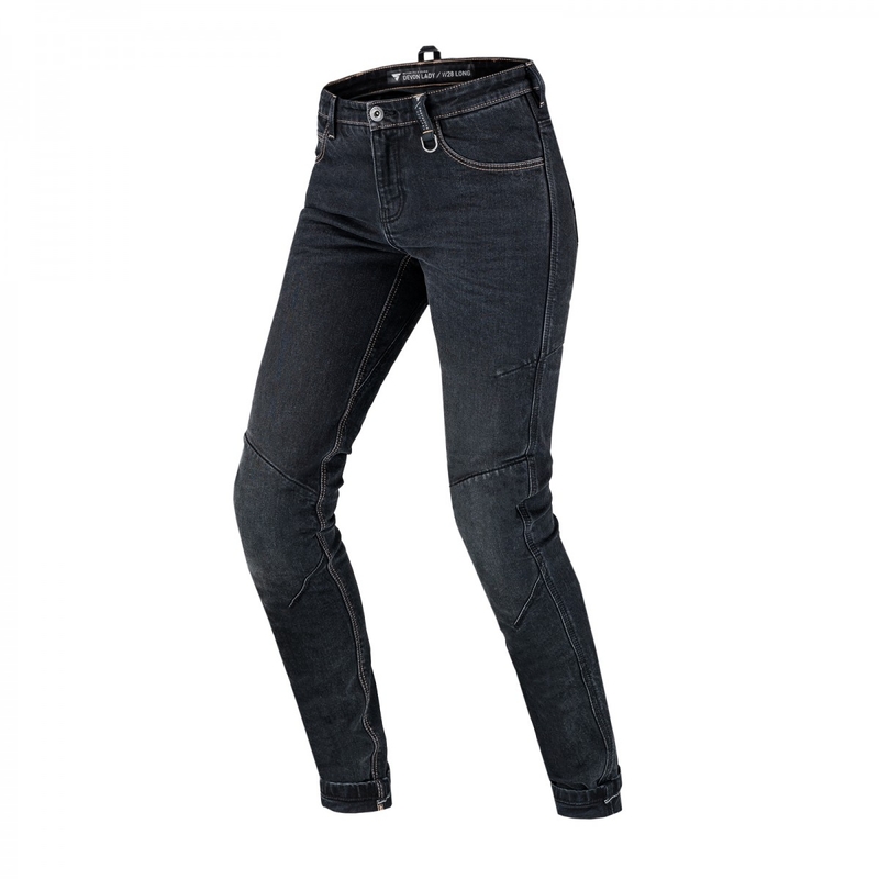 Shima Devon Schwarze Motorradjeans für Frauen Ausverkauf