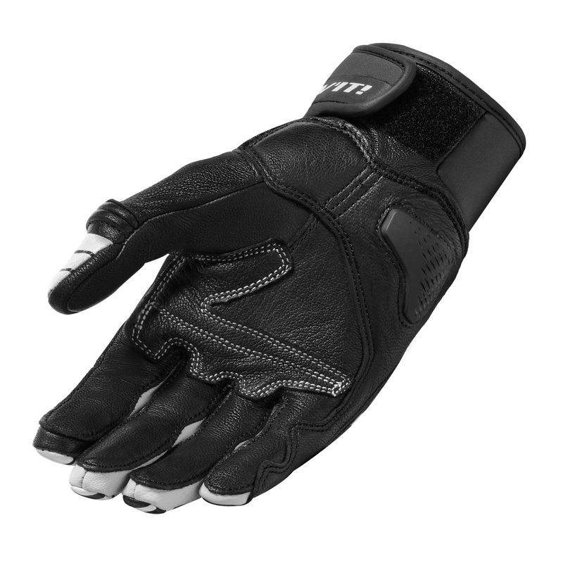 Revit Energy Motorradhandschuhe schwarz und weiß Ausverkauf