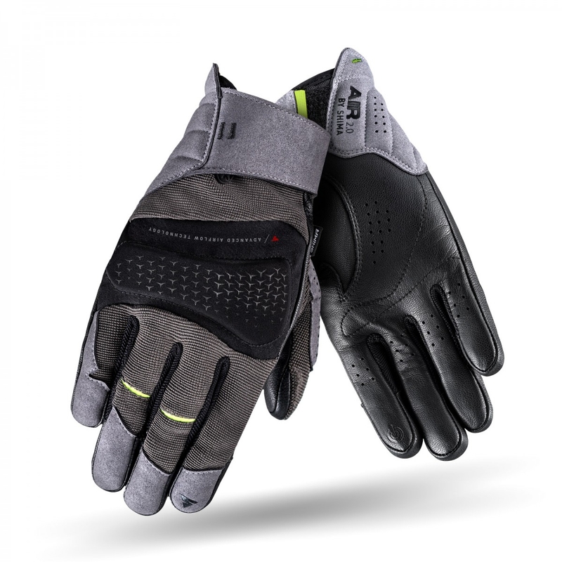 Herren Shima Air 2.0 Handschuhe grau