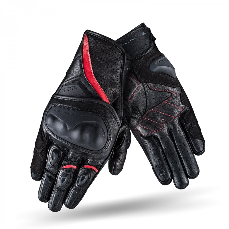 Motorradhandschuhe Shima Spark 2.0 schwarz-rot