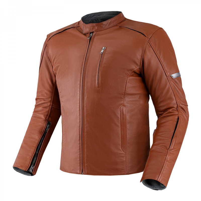 Shima Hunter+ 2.0 hellbraune Motorradjacke