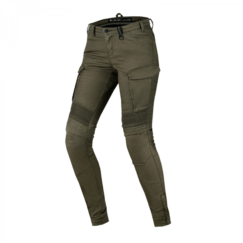 Shima Giro 2.0 khaki Motorradjeans für Frauen Ausverkauf