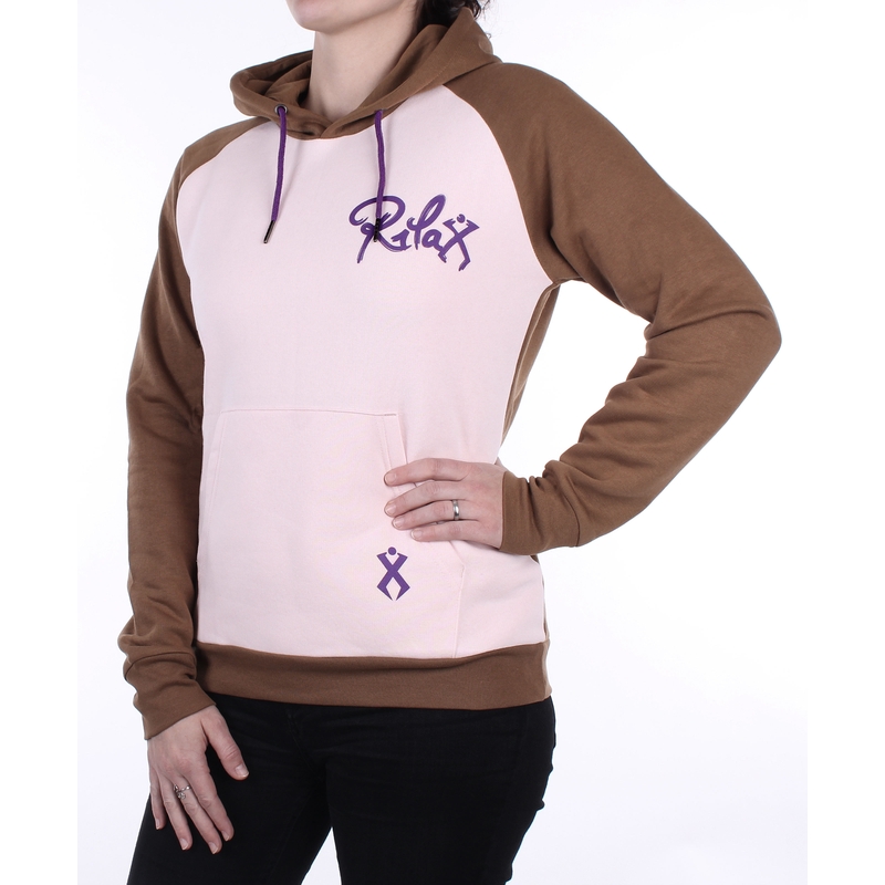 Rilax Bereba Damen Sweatshirt braun-rosa Ausverkauf