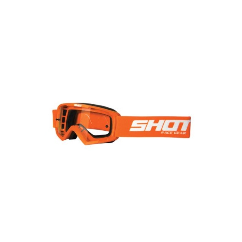 Kinder-Motocross-Brille Shot Rocket fluo orange