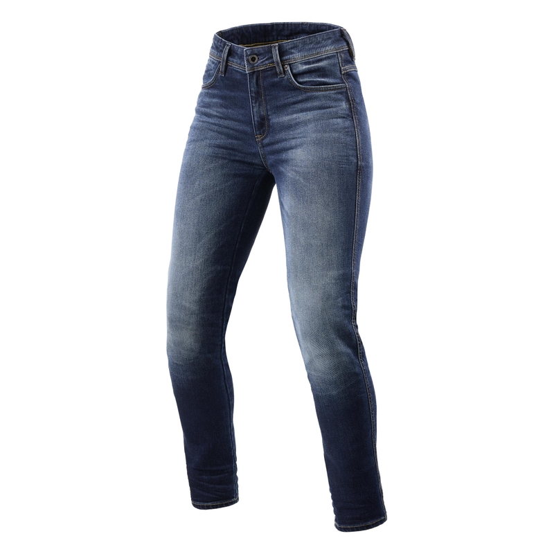 Damen Motorradjeans Revit Marley SK blau
