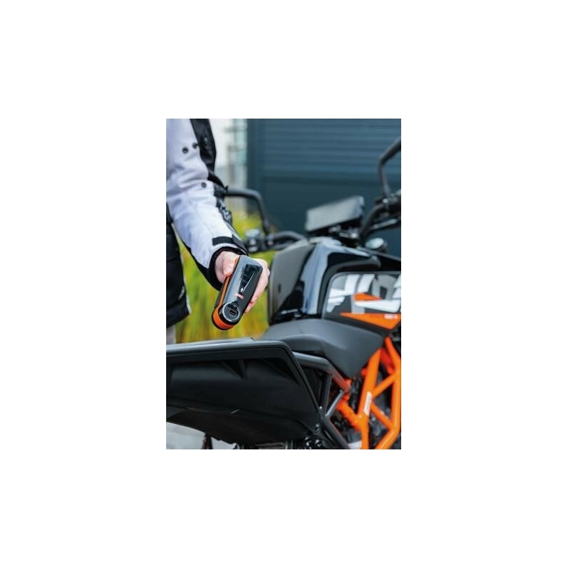Alarmschloss für Scheibe Abus Detecto 7000 RS1 Logo orange