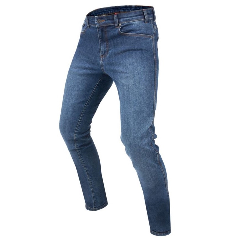 Motorradjeans Rebelhorn Classic III SF gewaschen blau Ausverkauf