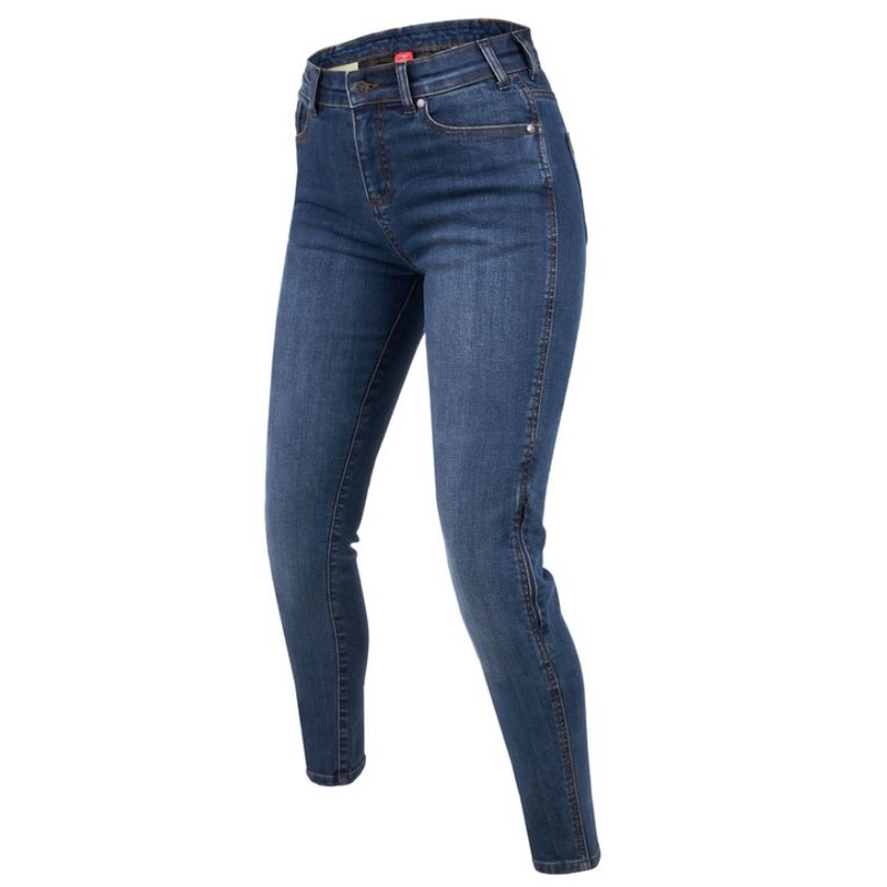 Rebelhorn Classic III SF Damen-Motorradjeans in Washed Blue Ausverkauf