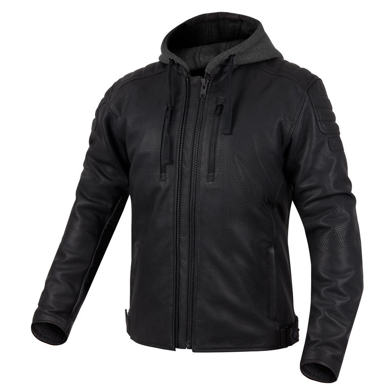 Rebelhorn Impala Motorradjacke perforiert schwarz