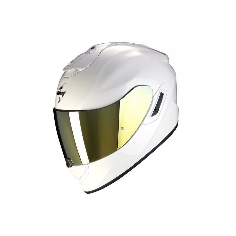 Integral Motorradhelm Scorpion Exo-1400 Air Solid perlweiß