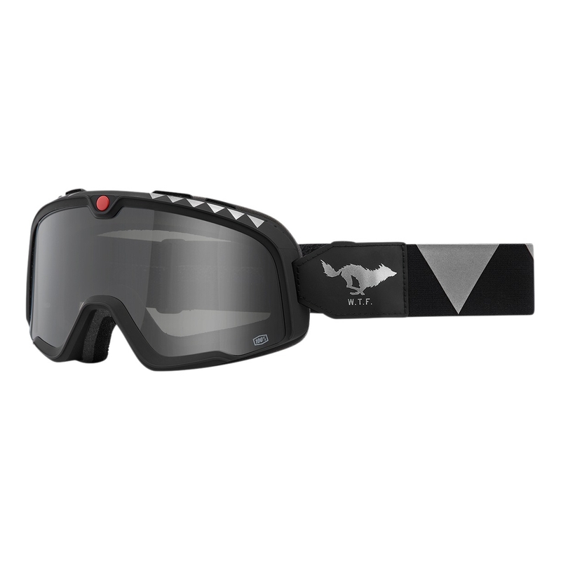 Brille 100% BARSTOW El Solitario grau-schwarz (geräuchertes Plexiglas)