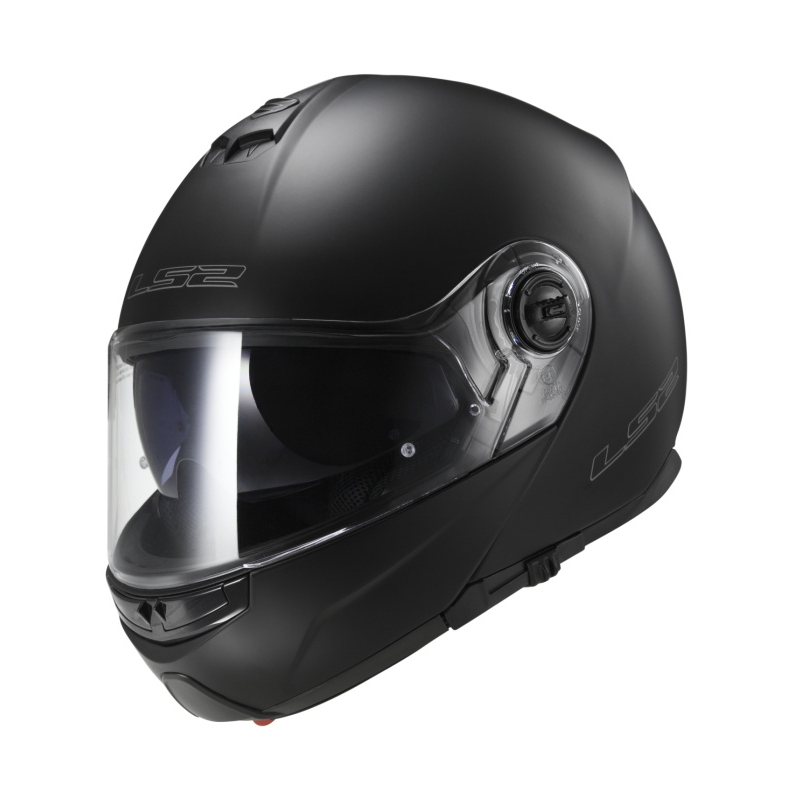 Klappbarer Motorradhelm LS2 FF325 Strobe schwarz matt - Grade II